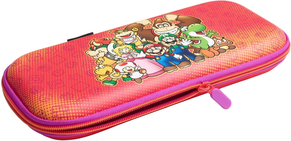 Power A „PowerA“ – plonas dėklas, skirtas „Nintendo Switch 2“ – „Mario and Friends“, oficialiai licencijuotas, apsauginis dėklas, talpina 10 žaidimo kortelių