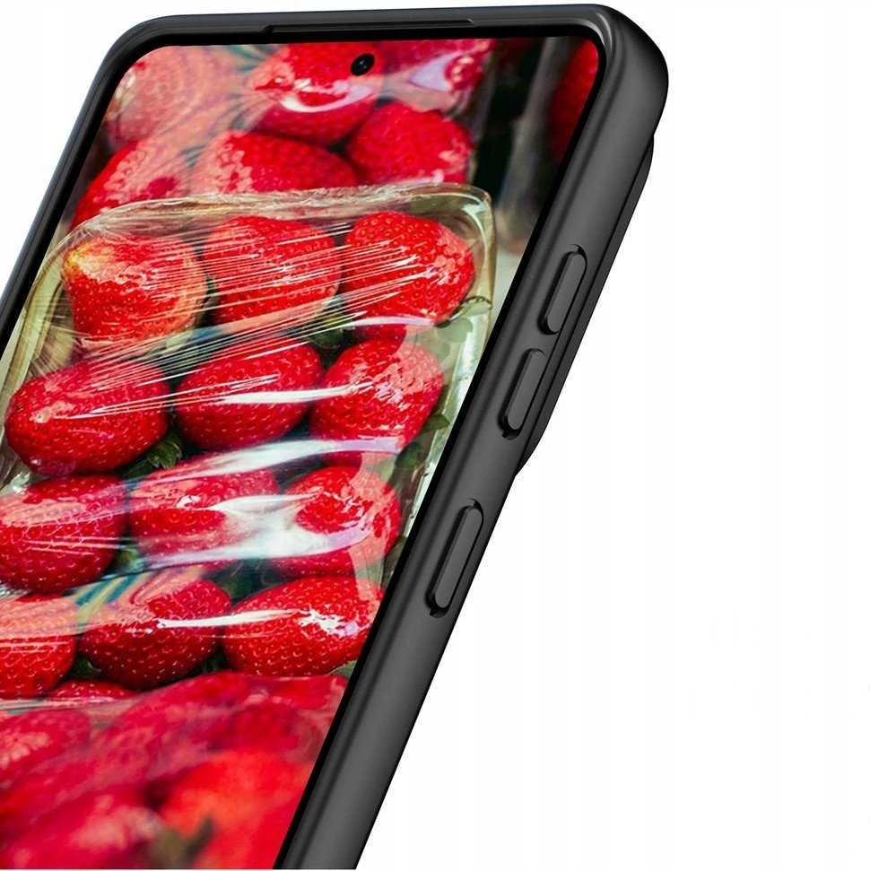 Dux Ducis Aimo dėklas skirtas Samsung Galaxy S25 Edge - juodos spalvos