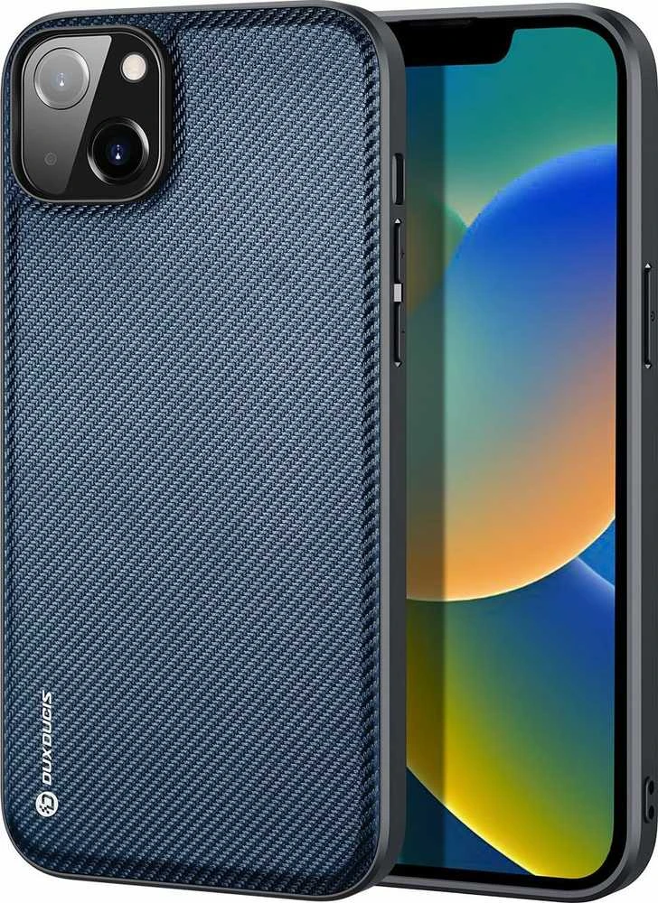 Dux Ducis Fino dėklas skirtas iPhone 14 Plus, mėlynas