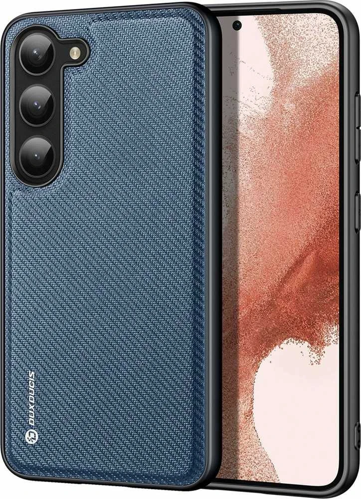 Dux Ducis Fino Samsung Galaxy S23 Plus with silikoninis frame dėklas telefonui mėlynos spalvos