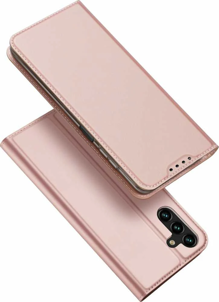 Dėklas Dux Ducis Skin Pro Samsung A145 A14 4G/A146 A14 5G rožinis-auksinis