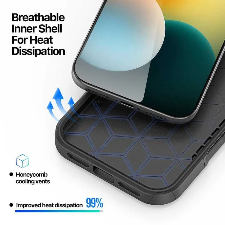 DUX DUCIS dėklas SHLD skirtas IPHONE 17 PRO kontūrui