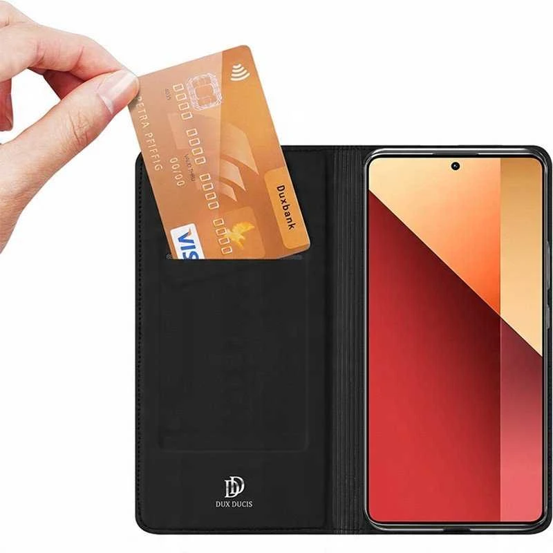 Dėklas Dux Ducis Skin Pro Xiaomi Redmi Note 13 Pro 4G/Poco M6 Pro 4G juodas
