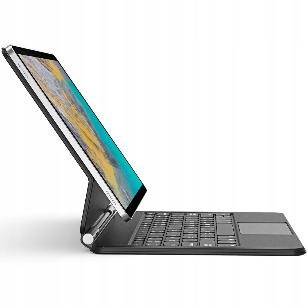 Dux Ducis Keyboard (MK Series) Dėklas with Bluetooth Keyboard skirtas Samsung Galaxy Tab S9+ / S8+ / S7+ – juodos spalvos