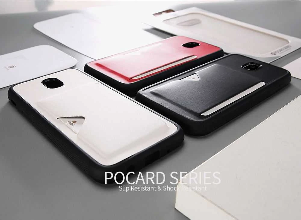 Dux Ducis Pocard dėklas skirtas Samsung J730 Galaxy J7 (2017), raudonas