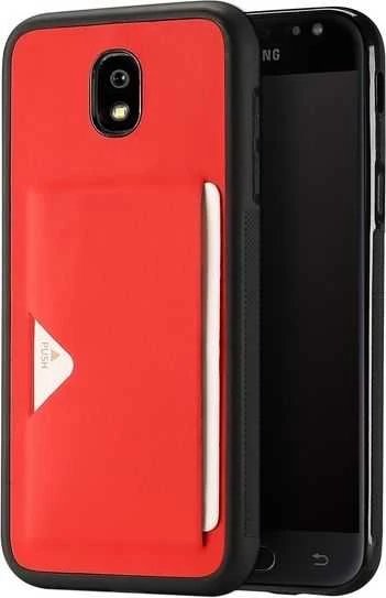 Dux Ducis Pocard dėklas skirtas Samsung J730 Galaxy J7 (2017), raudonas