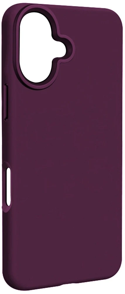 Etteri silikoninis Mag dėklas, skirtas iPhone 16 6,1", tamsios vyšnios spalvos