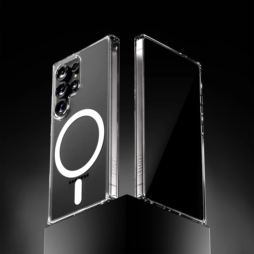 Dėklas Etteri Nakładka Ultimate Mag do Samsung Galaxy S25 Ultra transparentna (GSM278528)