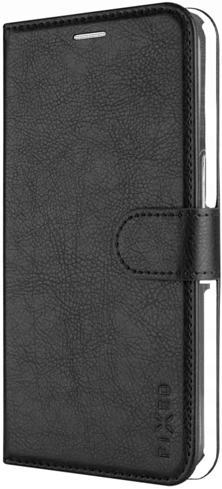Dėklas Fixed Opus | Book Case | Xiaomi | Redmi Note 15 Pro 5G | Leather | Juodas