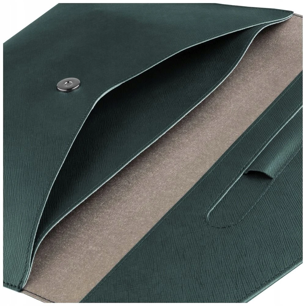 Dėklas Fixed Pouzdro FIXED Siena do laptopów i tabletów o przekątnej do 13'' ciemnozielony