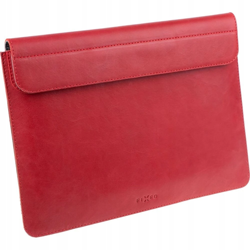 Dėklas Fixed Skórzane etui FIXED Oxford dla Apple MacBook Pro 14'' (2021/2023/2024) raudona