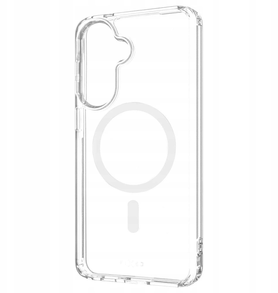 Dėklas Fixed Tylny pokrowiec MagPure su wsparciem MagSafe pro Samsung Galaxy A57 5G permatomas