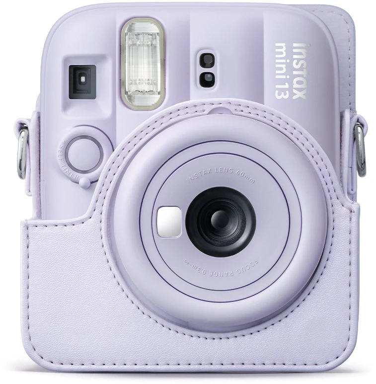 Dėklas - Fujifilm Instax Mini 13 Fotoaparato Dėklas 85×120×170 mm Svajingas Violetinis