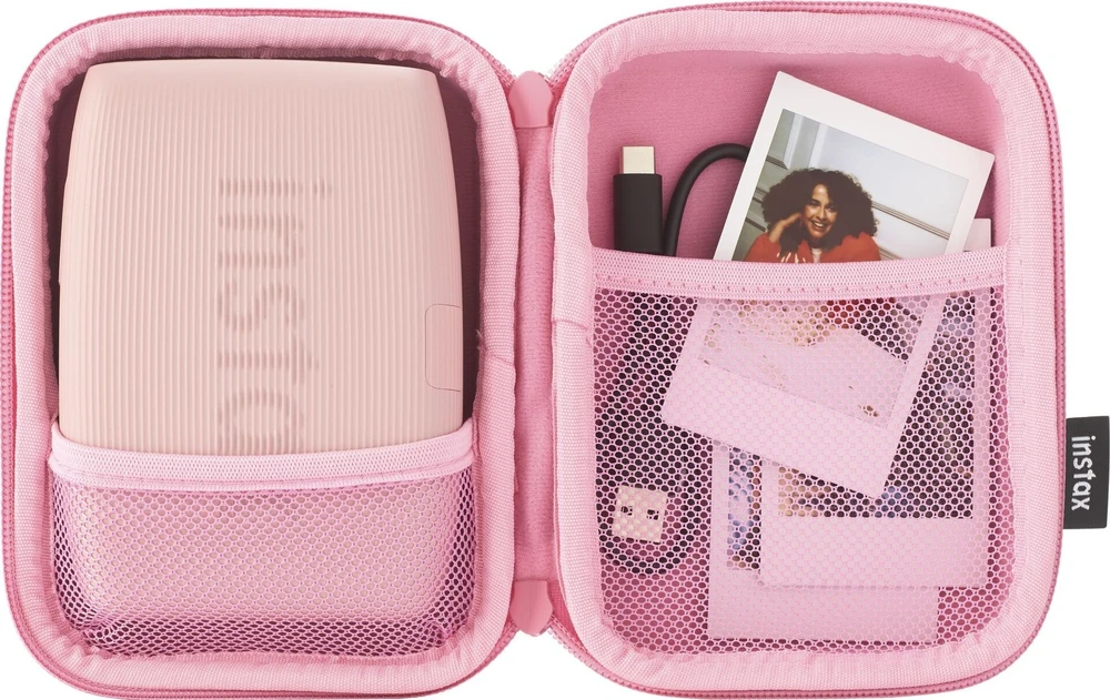 Dėklas - Fujifilm Instax Mini Link Spausdintuvas Dėklas, Švelni Rožinė
