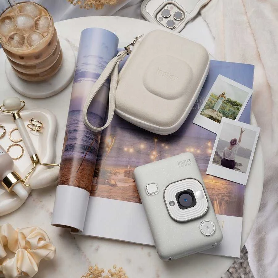 Fujifilm DĖKLAS instax mini LiPlay - MISTY Baltas
