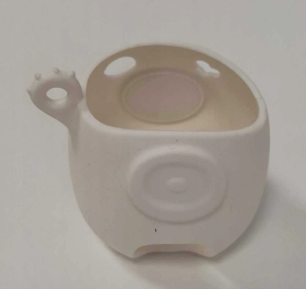Dėklas - Fujifilm INSTAX PAL Silikoninis Apsauginis Dangtelis 60mm x 60mm x 60mm Milky Baltas