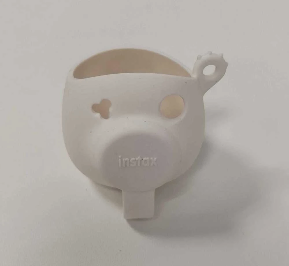 Dėklas - Fujifilm INSTAX PAL Silikoninis Apsauginis Dangtelis 60mm x 60mm x 60mm Milky Baltas