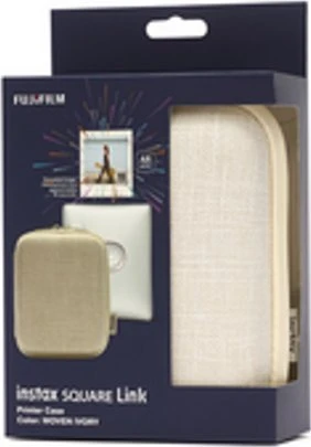 Dėklas Fujifilm instax Square Link Spausdintuvas Case woven ivory