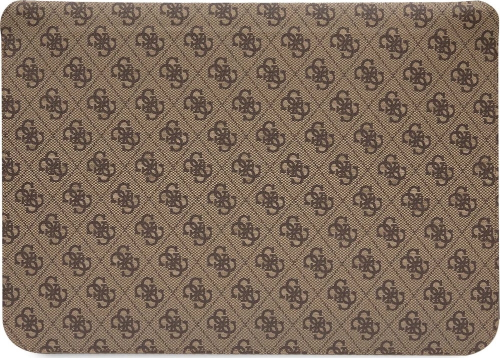 Guess Dėklas kompiuteriui GUCS16P4RPSW 16″ rudos spalvos 4G Printed Stripes