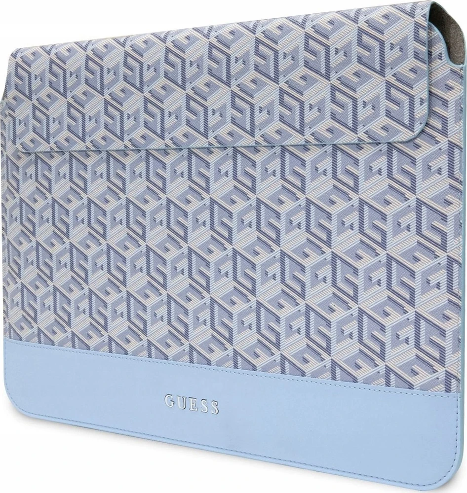 Guess Dėklas kompiuteriui GUCS14HGCFSEB 14″ mėlynos spalvos GCube Stripes