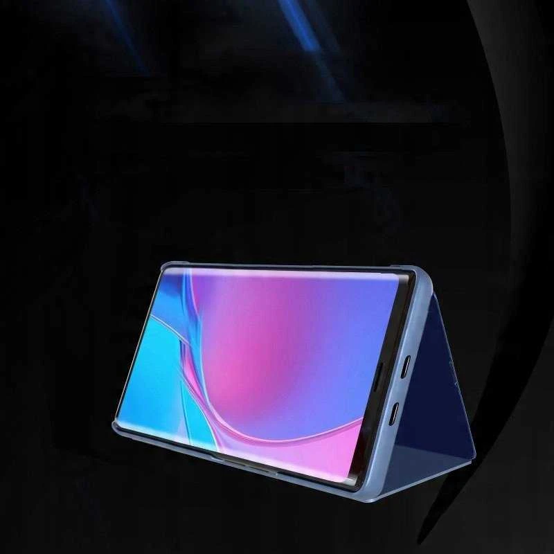 Hurtel Clear View dėklas skirtas Xiaomi Redmi K40 Pro+ / K40 Pro / K40 / Poco F3, rožinis