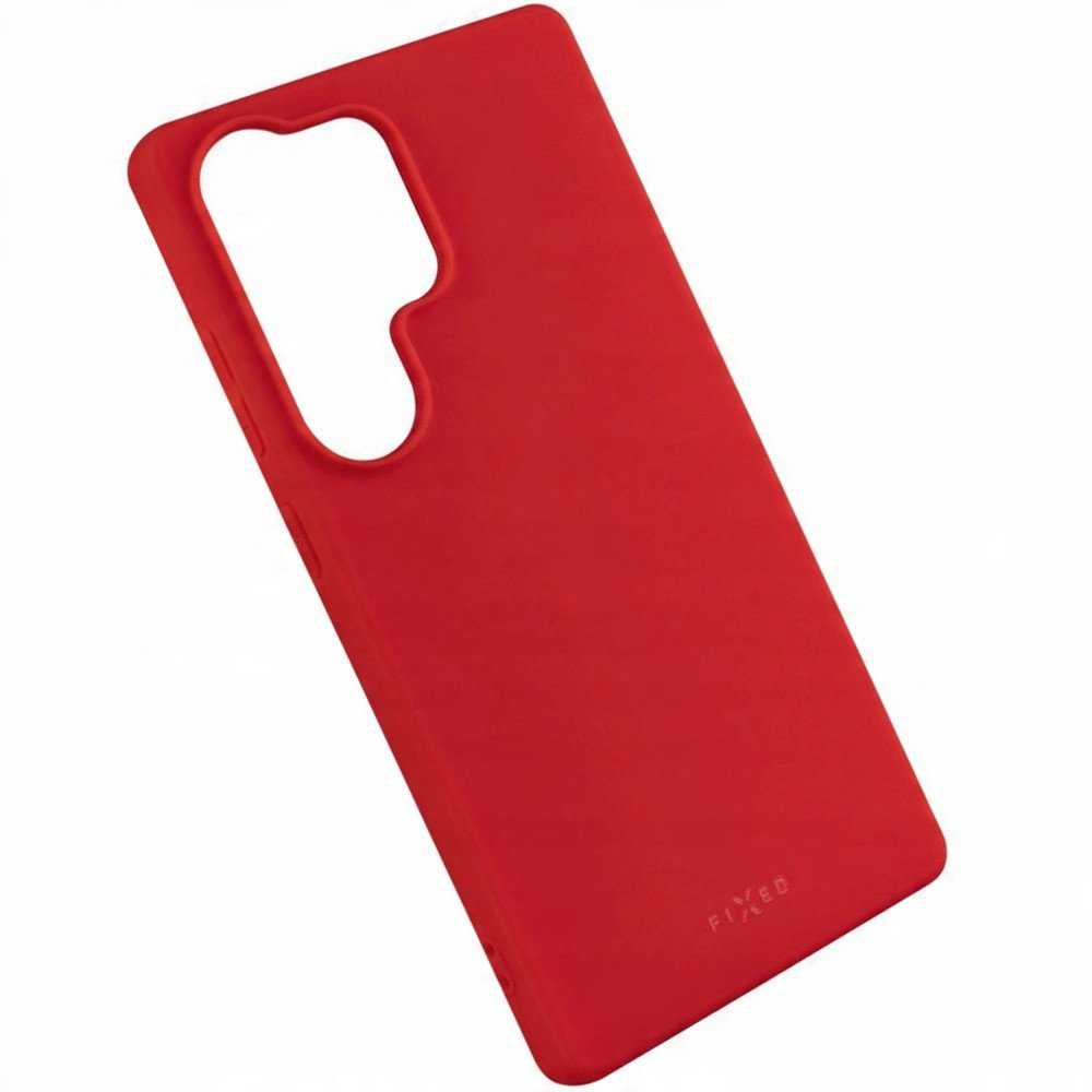 Dėklas Fixed Ištaisyta | Istorija | Galinis dangtelis | Samsung | Galaxy S25 Ultra | Guma | Raudona