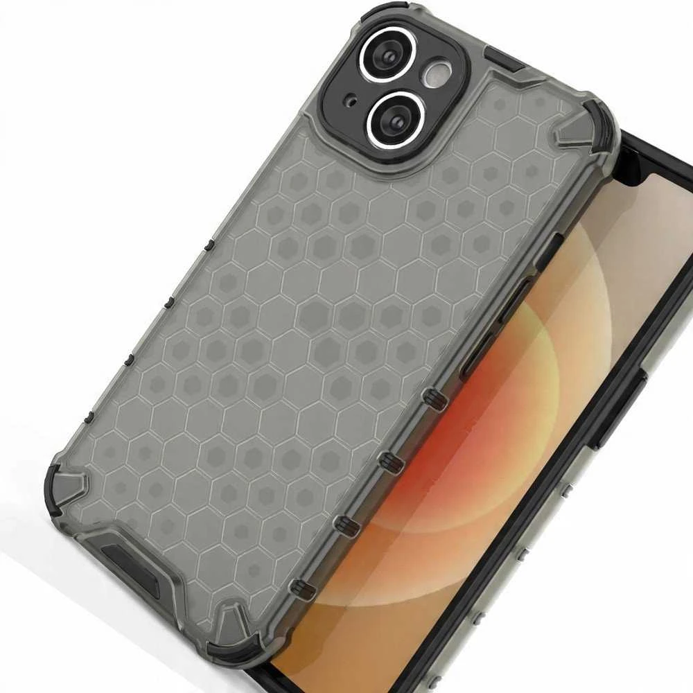 Hurtel Honeycomb dėklas skirtas iPhone 14 Plus, juodas