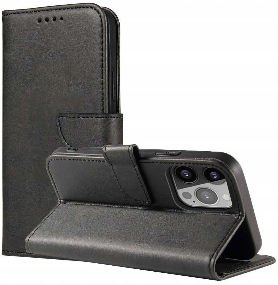 Hurtel Magnet atverčiamas dėklas skirtas TCL 30 +, juodas