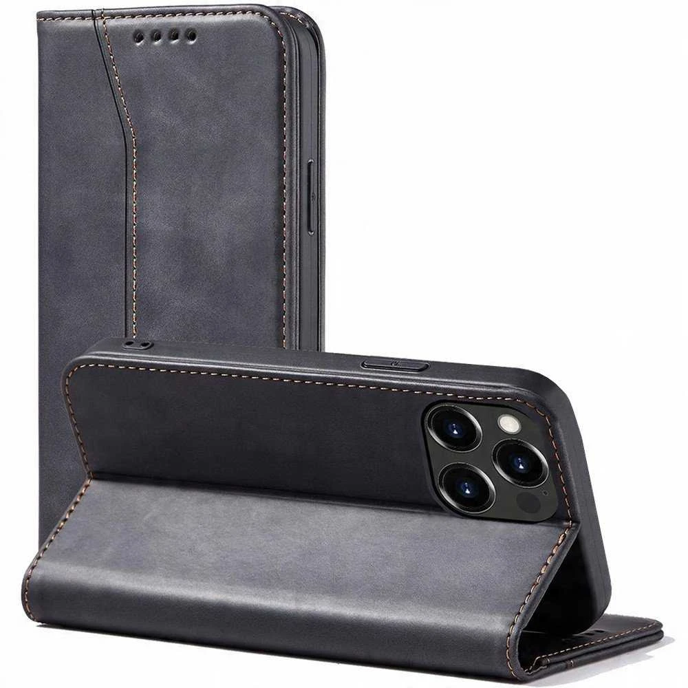 Hurtel Magnet Fancy dėklas, skirtas iPhone 14 Pro Max, juodas