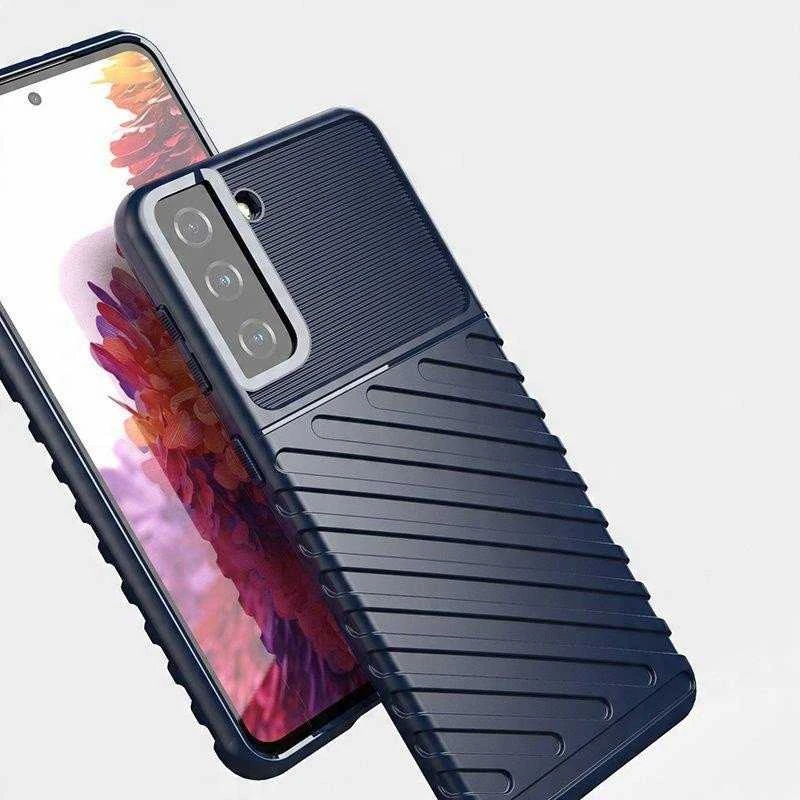 Hurtel Thunder dėklas skirtas Samsung Galaxy S22 + (S22 Plus), juodas