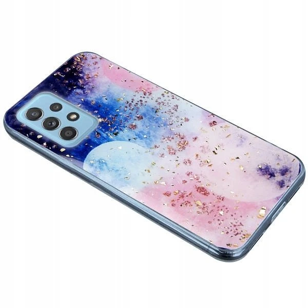 iLike Telforceone Auksinis Glam dėklas, skirtas Samsung Galaxy A52 4G / A52 5G / A52S 5G Galactic