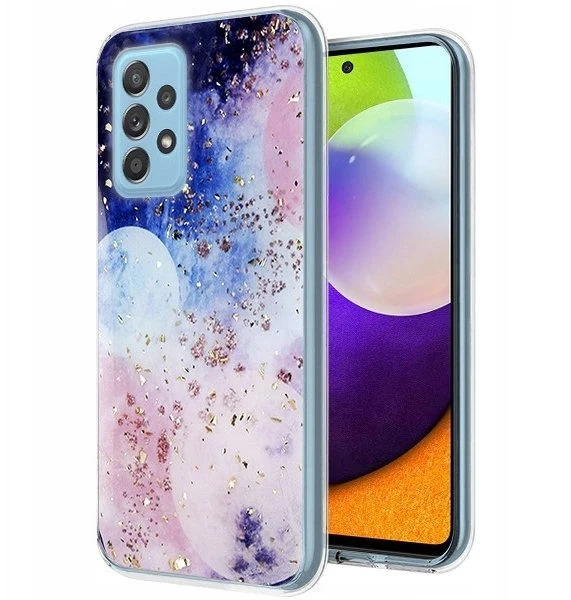 iLike Telforceone Auksinis Glam dėklas, skirtas Samsung Galaxy A52 4G / A52 5G / A52S 5G Galactic