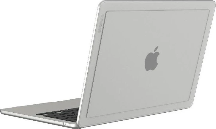 „Incase Edge“ kietasis dėklas „MacBook Air 13“ M4 (2025) / M3 (2024) / M2 (2022) kompiuteriui, skaidrus