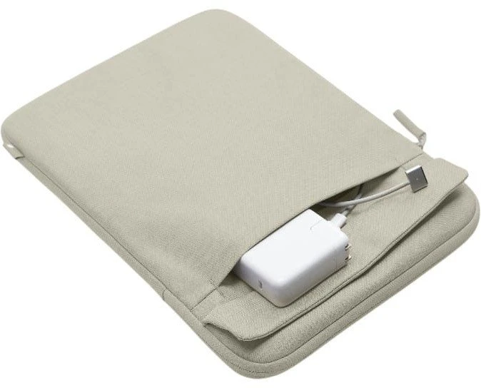 „Incase Crosstown Sleeve“ su „Woolenex“ dėklu ir kišene, skirtu „MacBook Pro 14“ M4/M3/M2/M1/2024–2021 kalkakmenio spalvos
