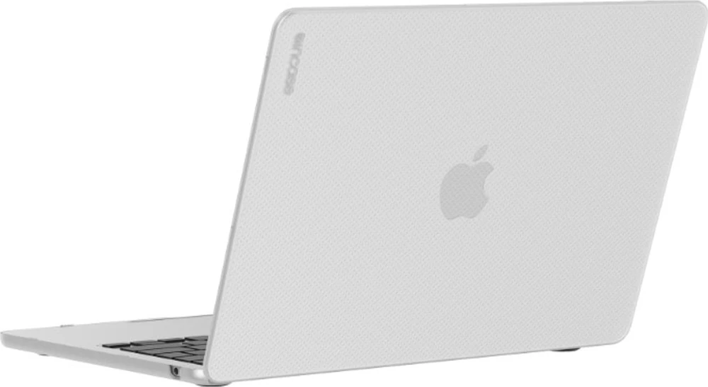 „MacBook Air“ 13,6 colio M2 (2022 m.) „Incase Hardshell“ dėklas (taškai / skaidrus)