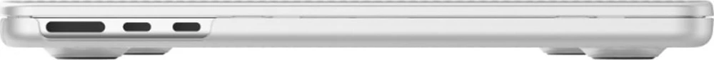 „MacBook Air“ 13,6 colio M2 (2022 m.) „Incase Hardshell“ dėklas (taškai / skaidrus)