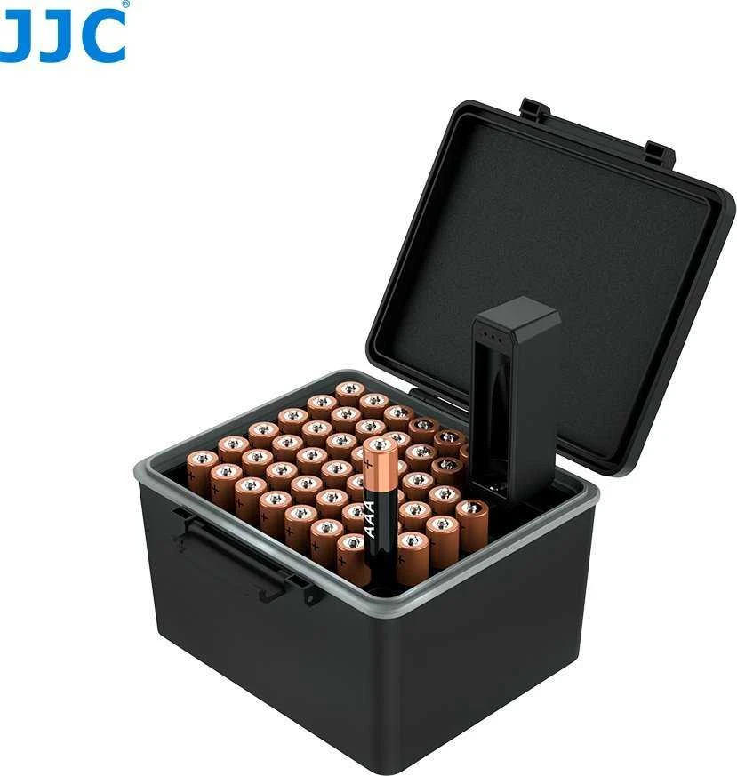 Dėklas JJC Baterijų dėklas JBC-44AAA 44 x AAA + baterijų testeris