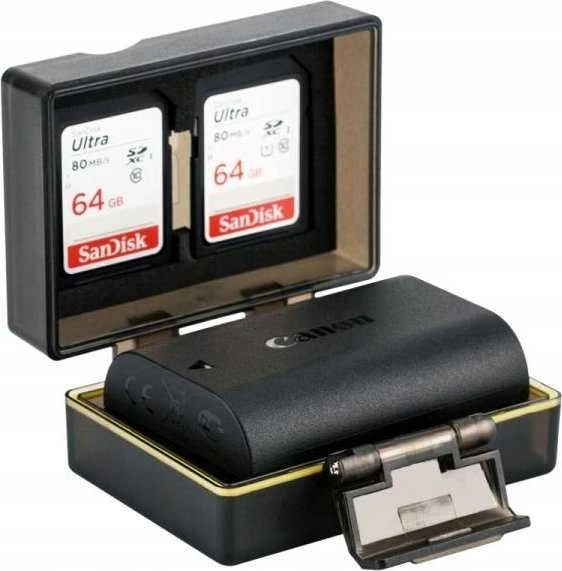 Dėklas - JJC BC UN2 Multi Functional Baterija Case for 56x38x21mm Batteries, Juodas