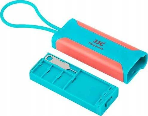 Dėklas JJC Dėklas na karty pamięci MCR-STM5BP su atminties kortelių skaitytuvu USB 3.0