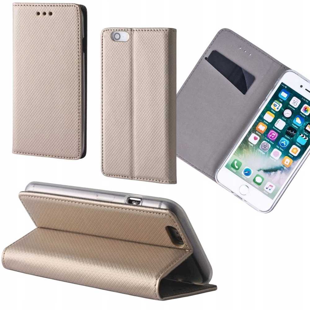 TFO Išmanusis magnetinis dėklas Samsung Galaxy S25 Edge auksinės spalvos