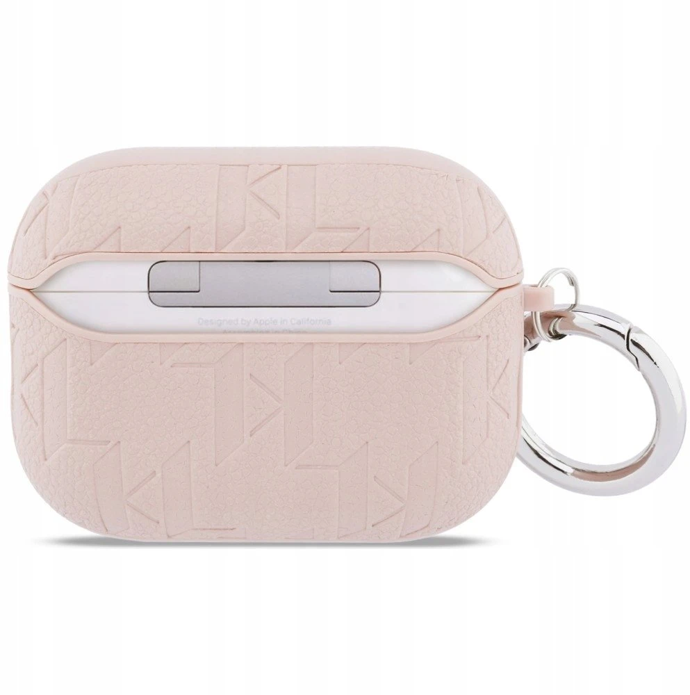 Dėklas Karl Lagerfeld Monogram Choupette Head Case for AirPods Pro 3 - Rožinė