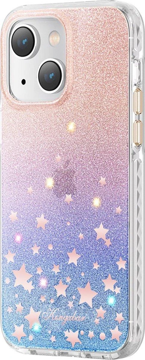 Dėklas Kingxbar Heart Star serijos iPhone 14 Plus su zodiako žvaigždėmis