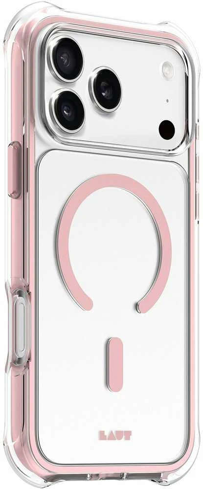 Dėklas Laut Aero Protect Apple iPhone 17 Pro Max, Lace Rožinė
