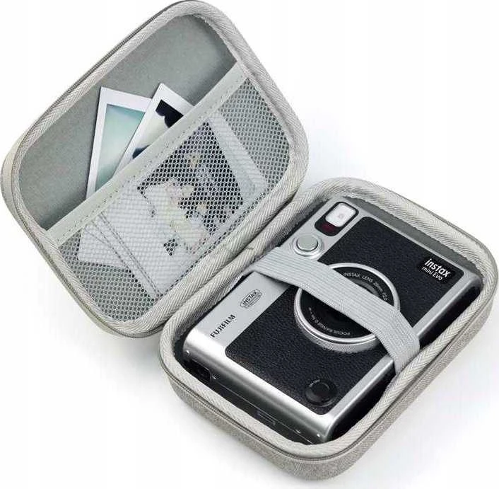 Dėklas LoveInstant Dėklas Dėklas Futerał Case Krepšys Do Fuji Instax Mini Evo Liplay Link 2 Se / Pilka Średni