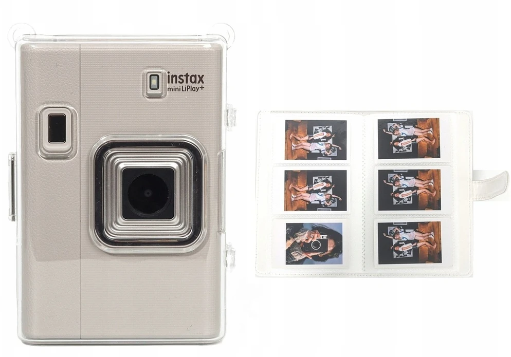 [[KEEP0]] LoveInstant dėklas Futerał Case Osłona + albumas 108 nuotraukoms, skirtas Fuji Instax Mini Liplay+