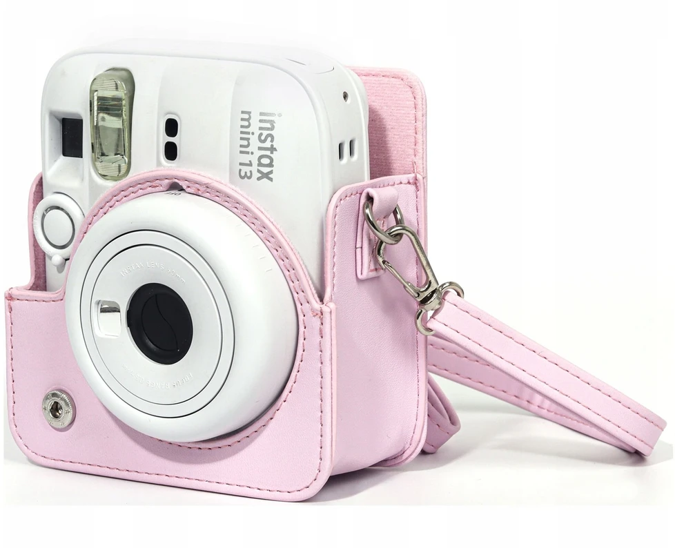 Dėklas LoveInstant Futerał Dėklas Dėklas Osłona Case Do Fujifilm Fuji Instax Mini 13 Mini13 / Rožinė