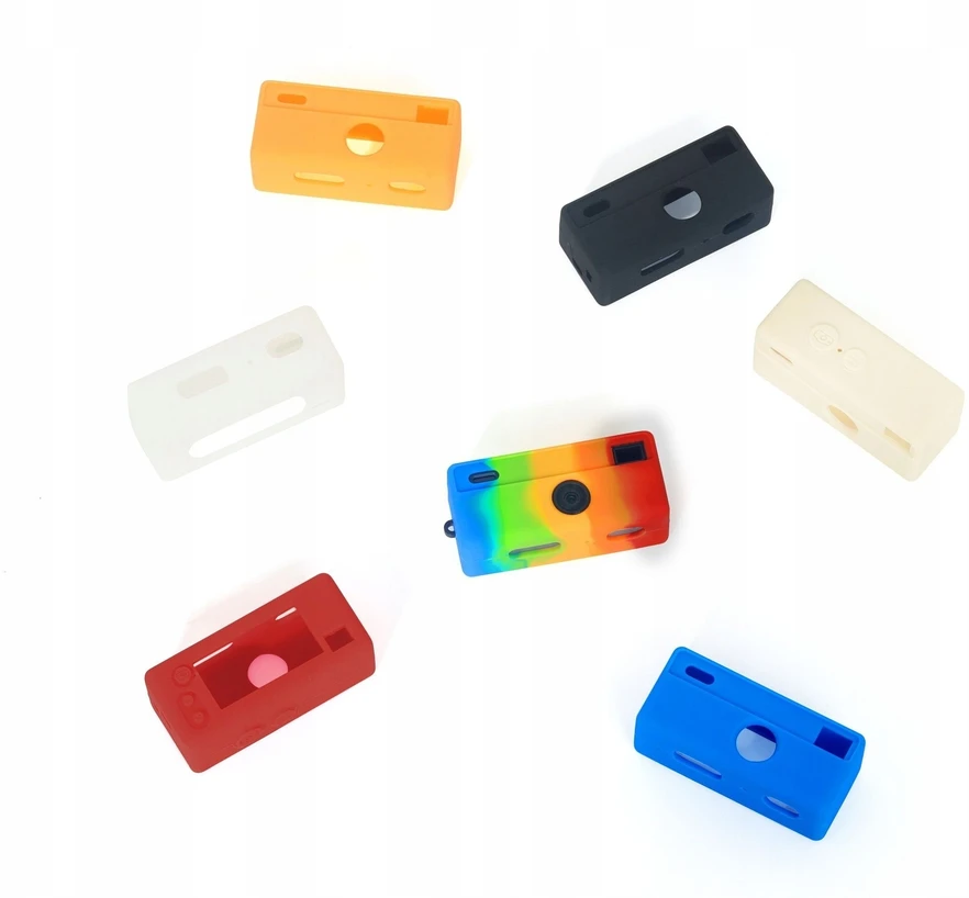 Dėklas LoveInstant Futerał Dėklas Dėklas Case Osłona Silikon Do Kodak Charmera + Smycz / Baltas - Permatomas