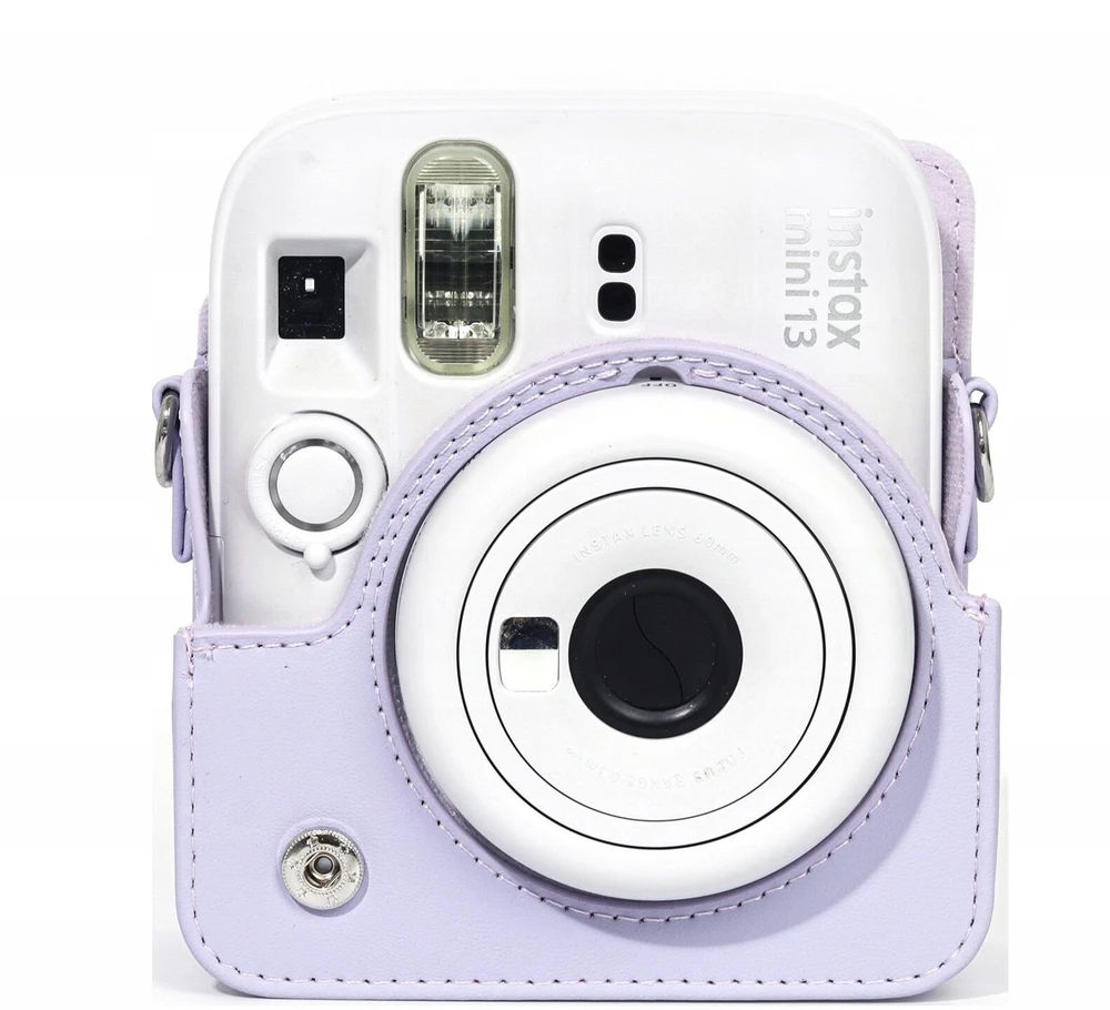 Dėklas LoveInstant Futerał Dėklas Dėklas Osłona Case Do Fujifilm Fuji Instax Mini 13 Mini13 / Violetinis