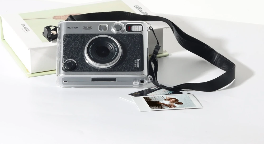 Dėklas LoveInstant Futerał Dėklas Dėklas Case Krepšys Osłona do Fuji FujiFilm INSTAX Mini EVO / Permatomas