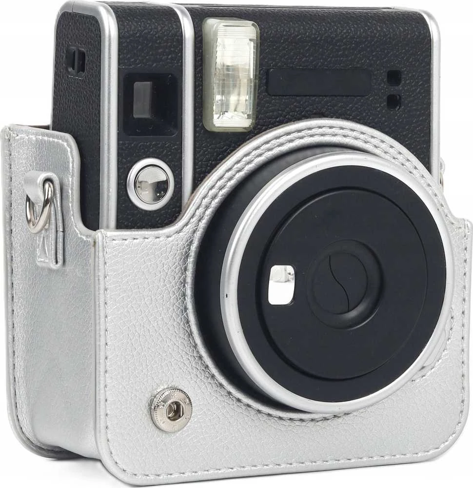 Dėklas LoveInstant Futerał Dėklas Dėklas Case Osłona do FujiFilm Fuji INSTAX Mini 40 / Sidabrinė